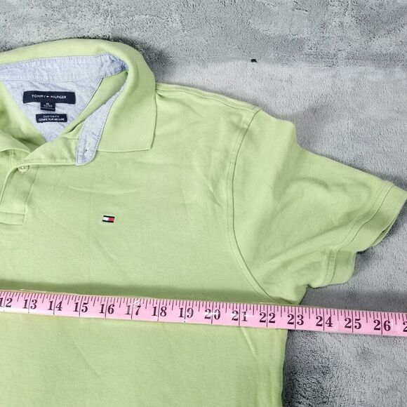 Tommy Hilfiger polo shirt Mens XL Custom Fit Short sleeve Collared - Picture 4 of 9